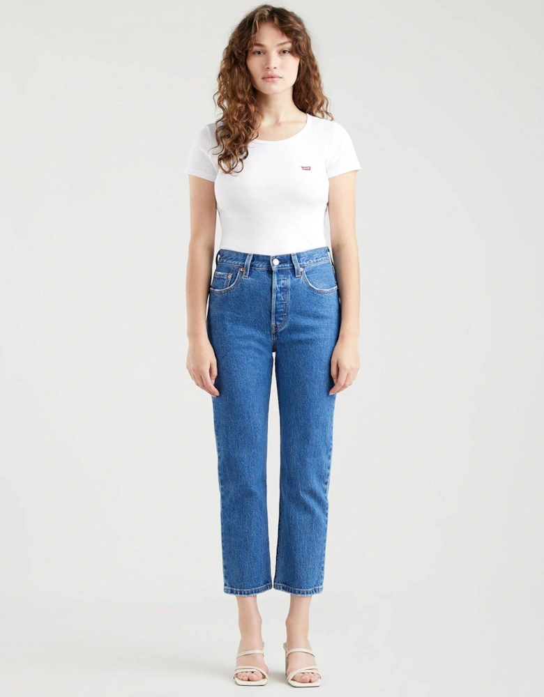 Levi's 501® Crop Straight Leg Jean - Jazz Pop