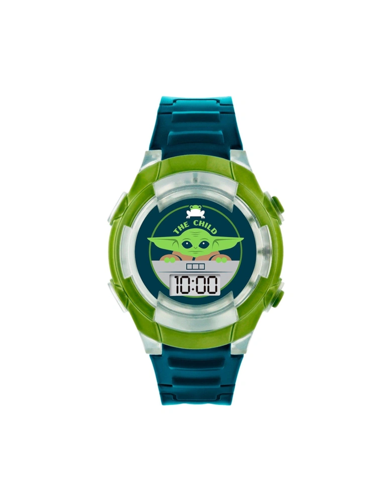 Mandalorian Green Digital Watch