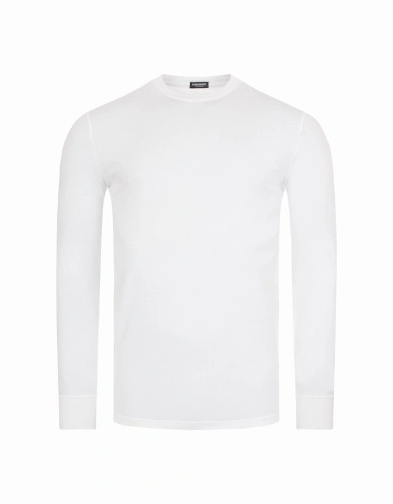 Basic White Long Sleeve T-Shirt
