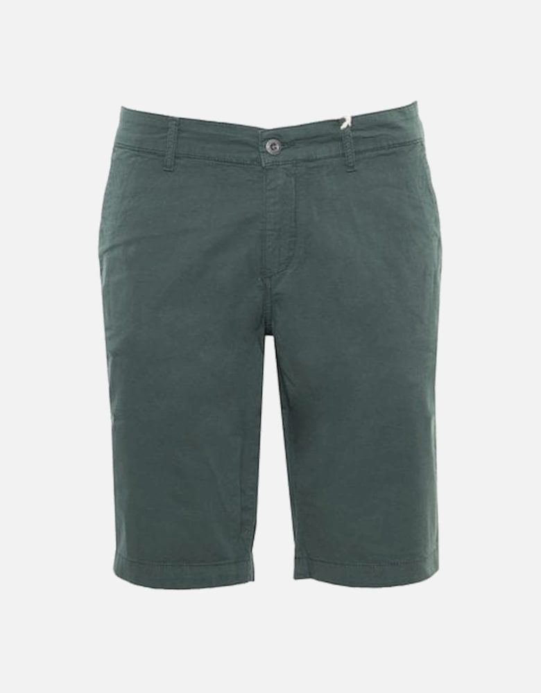 MF180 Leo Skinny Fit Jungle Green Shorts