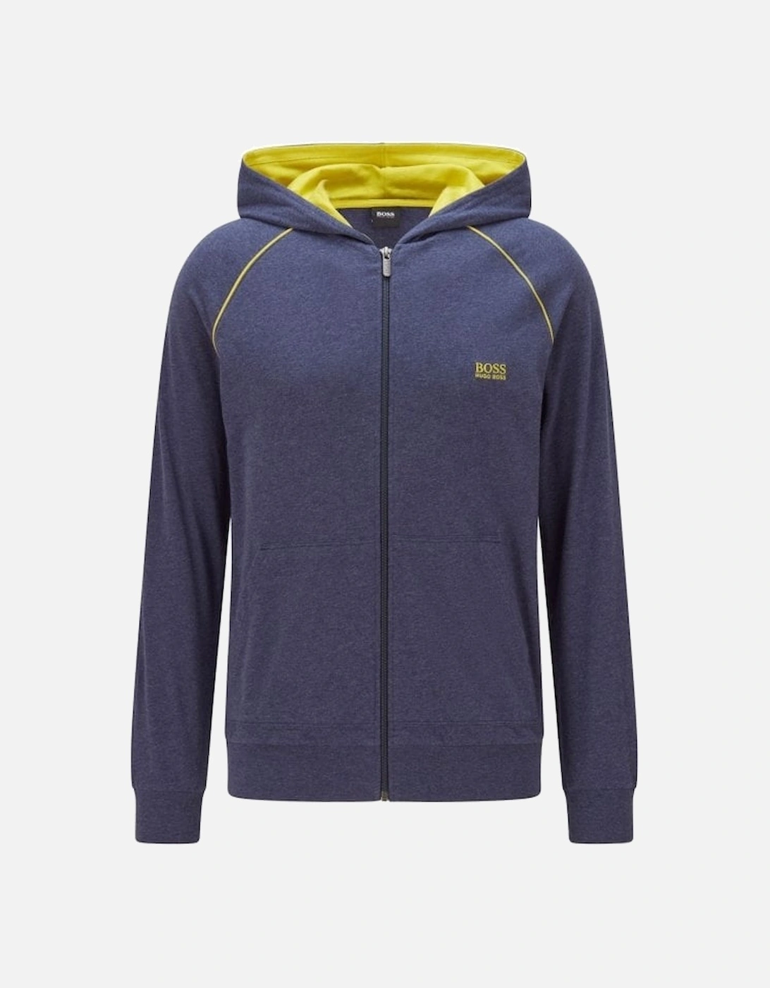 Cotton Zip Up Hooded Purple Tracksuit