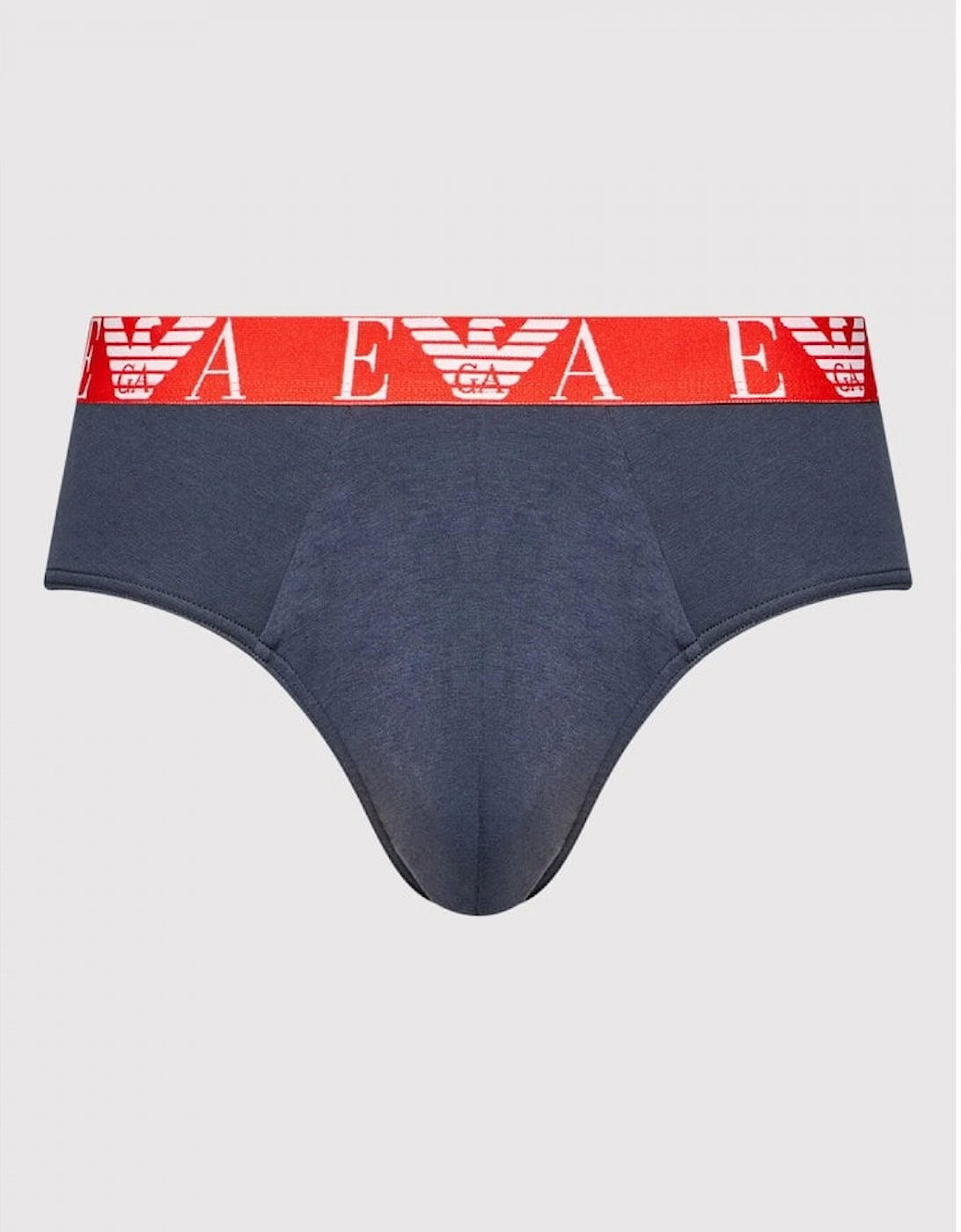 Cotton Red/White/Navy Boxer Brief