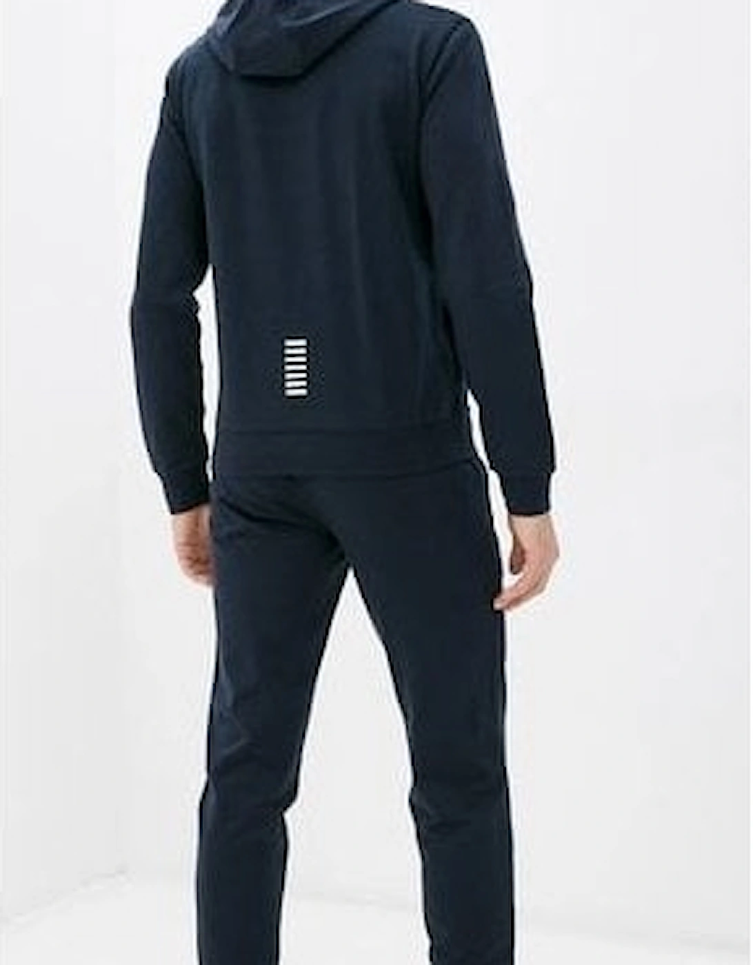 Cotton Overhead Graphic Logo Navy Tracksuit