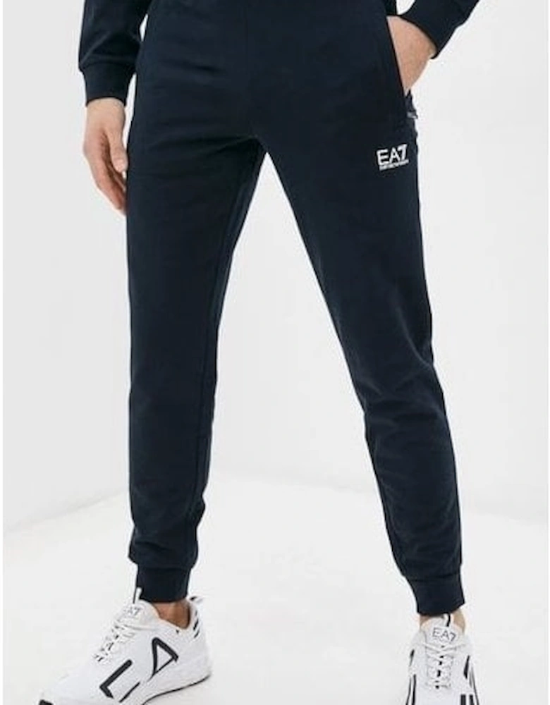Cotton Overhead Graphic Logo Navy Tracksuit
