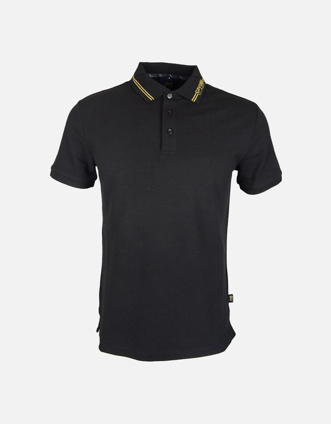 Cotton Stretch Black Polo, 3 of 2