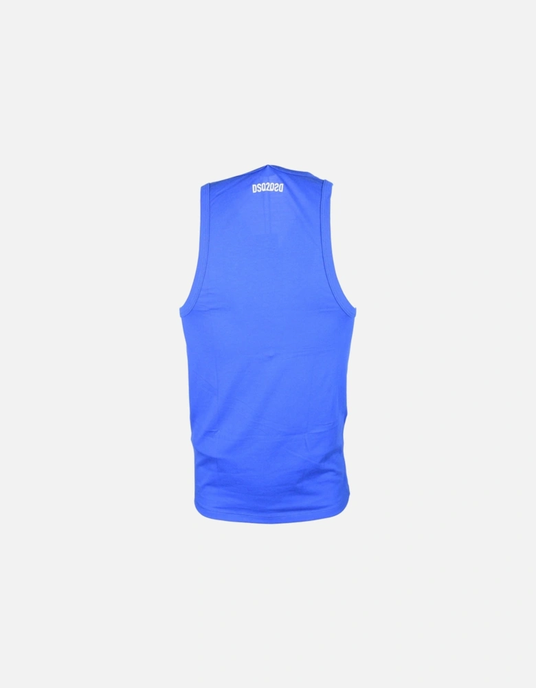 Underwear Basic Blue Tank Top