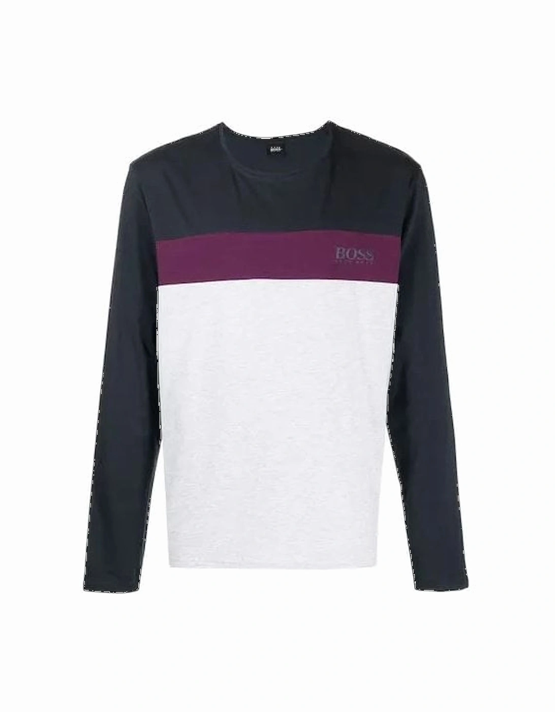 Balance LS Cotton Grey/Navy T-Shirt, 4 of 3