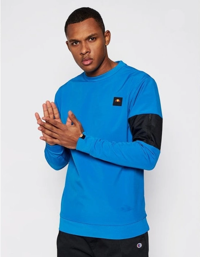 Orazio Polyester Blue Sweatshirt