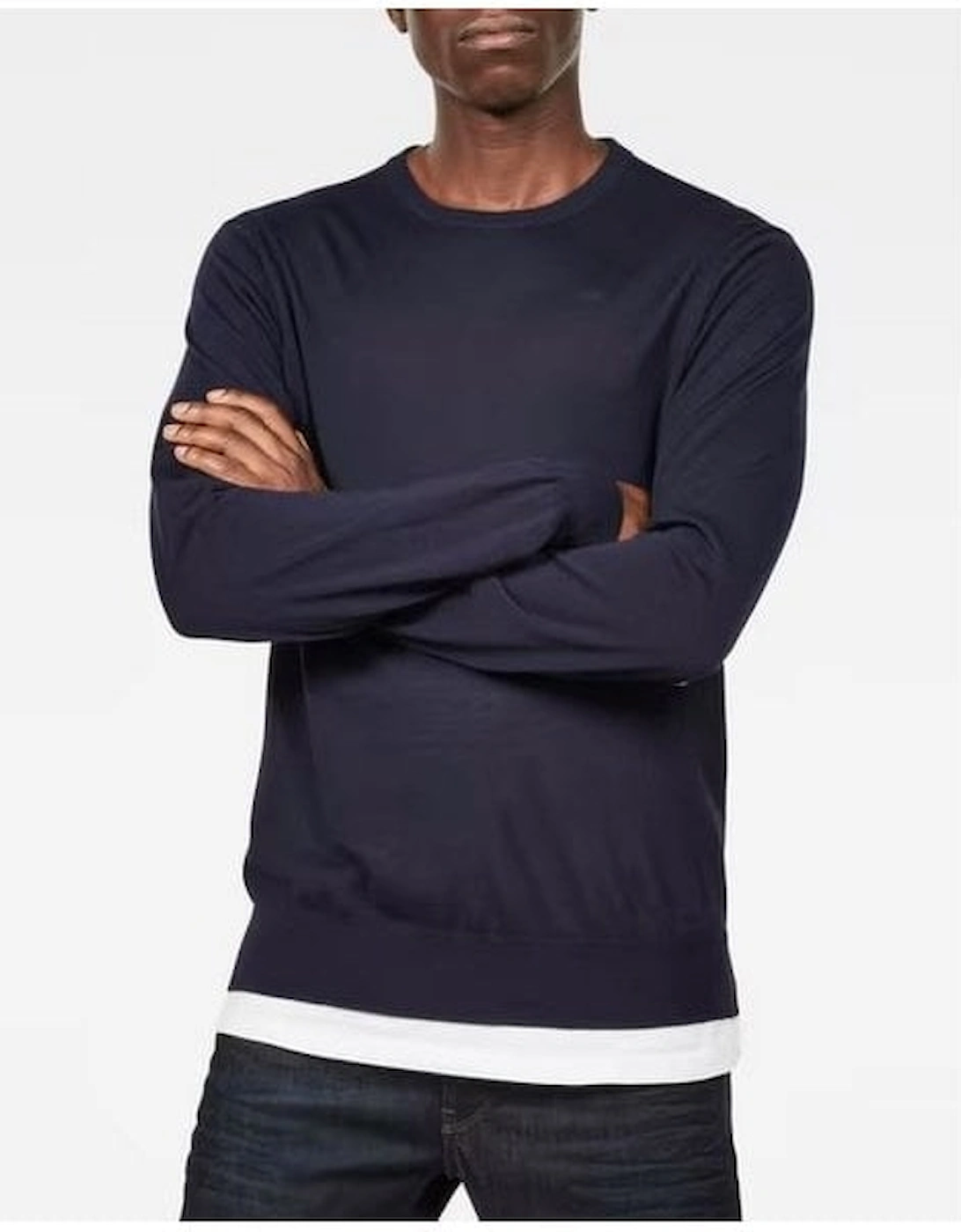 Core Cotton Thin Navy Knitwear, 5 of 4