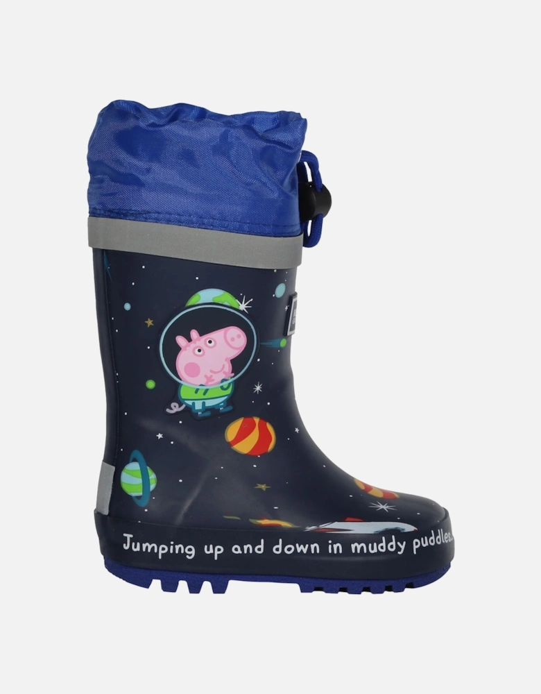 Childrens/Kids Peppa Pig Space Wellington Boots