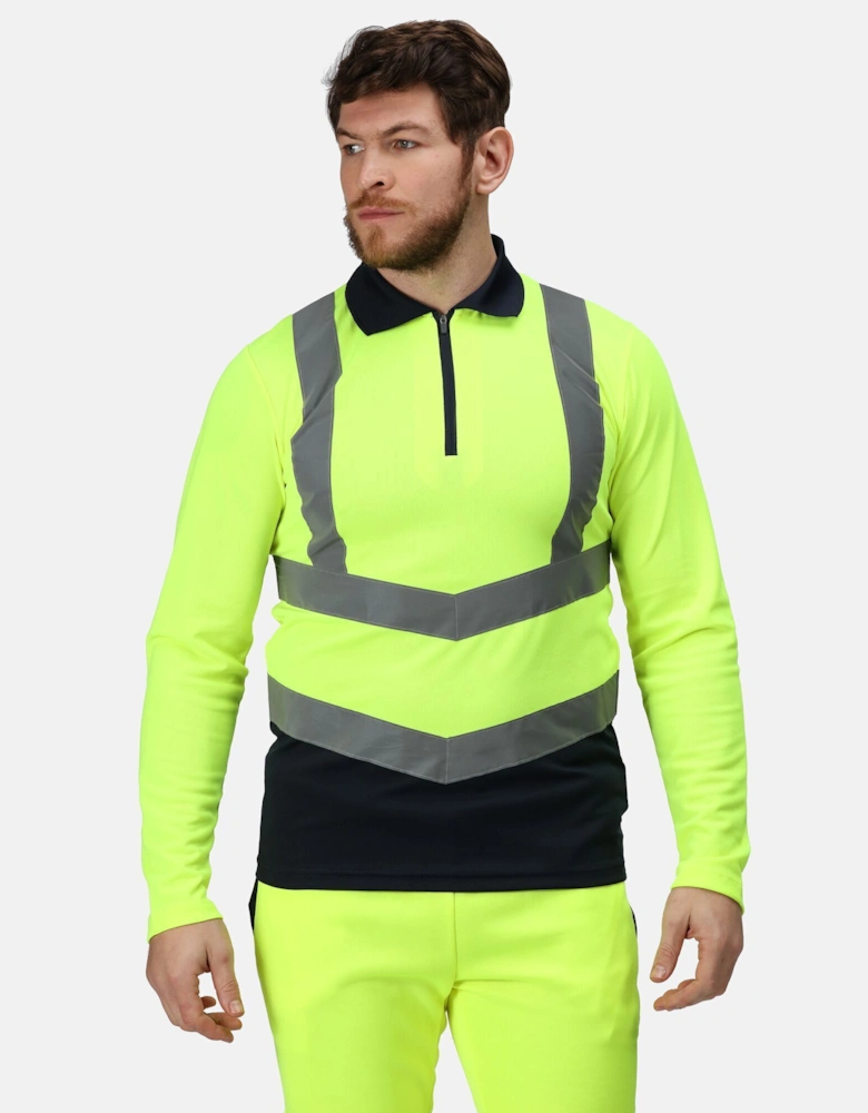 Mens Hi-Vis Polo Shirt