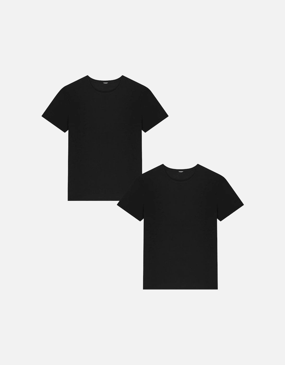 2 Pack T-Shirts Black