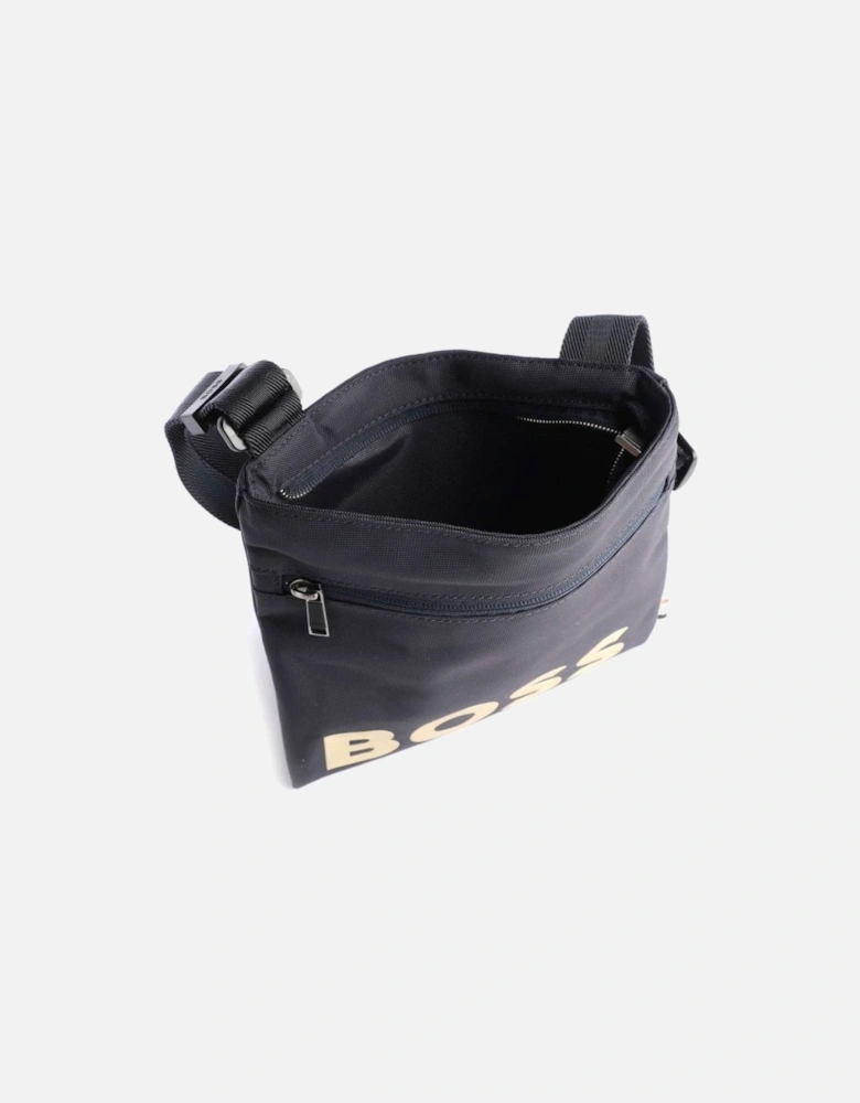 Catch Y_S Polyamide Navy/Gold Pouch
