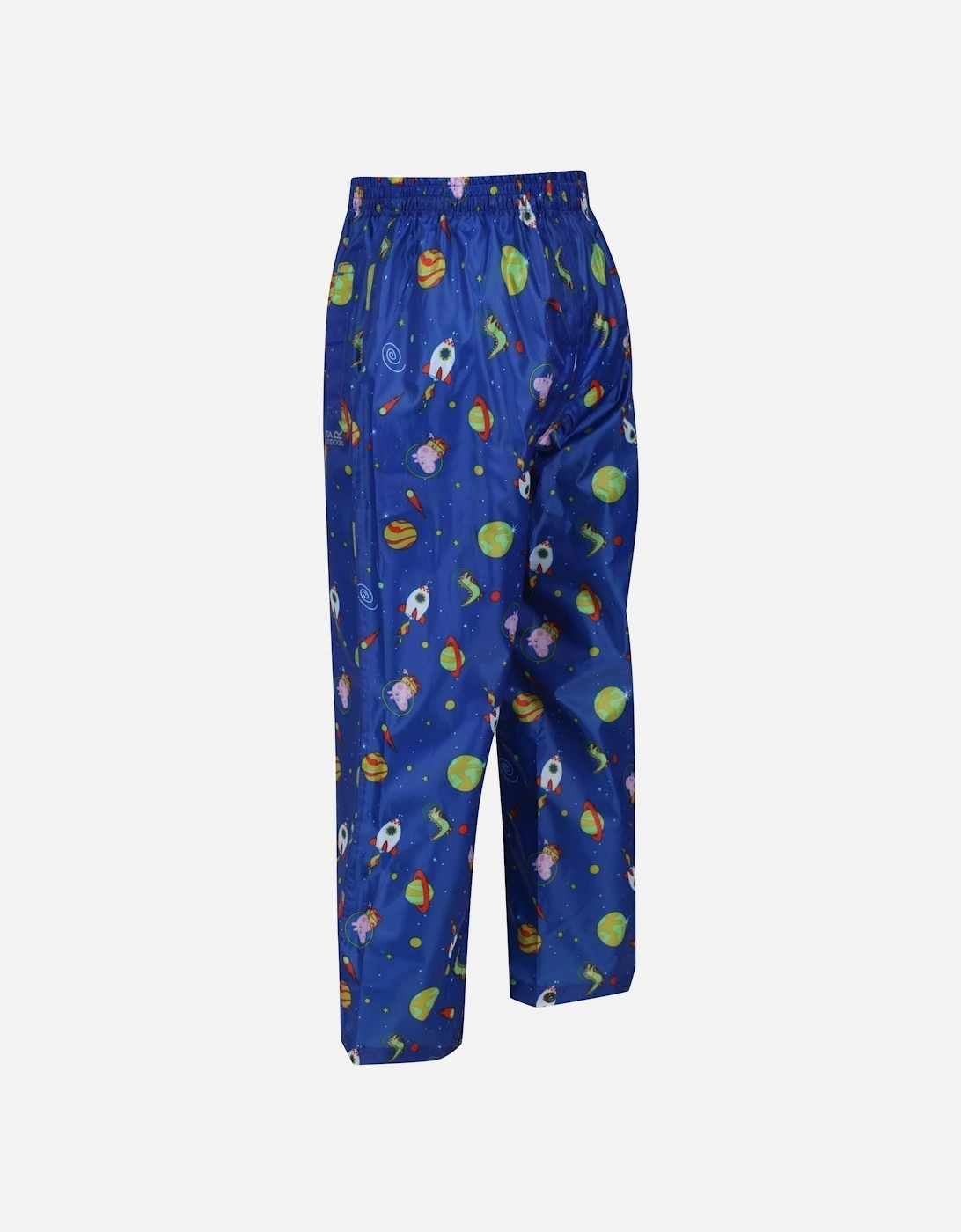 Childrens/Kids Cosmic Peppa Pig Waterproof Over Trousers