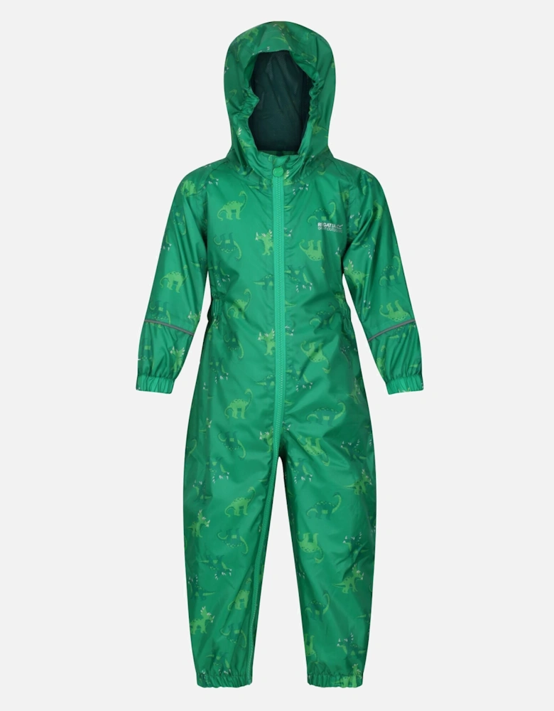 Childrens/Kids Pobble Dinosaur Puddle Suit