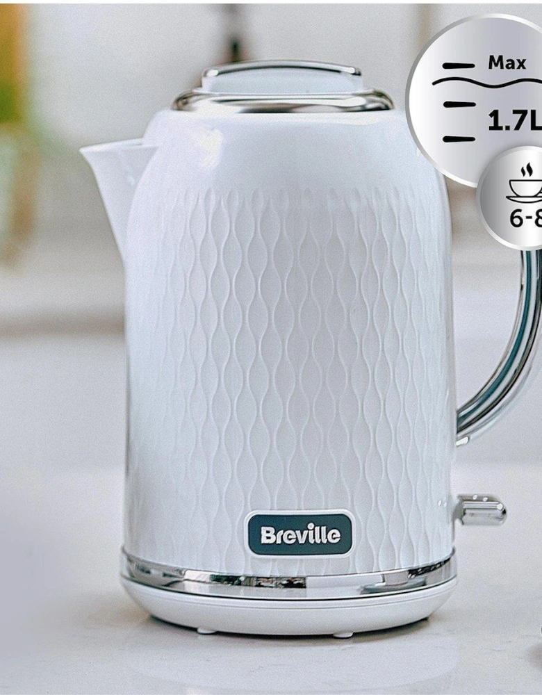 Curve Collection Kettle - White