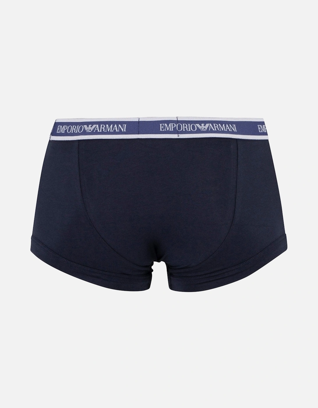 Cotton Blue/White/Black Trunks Boxer