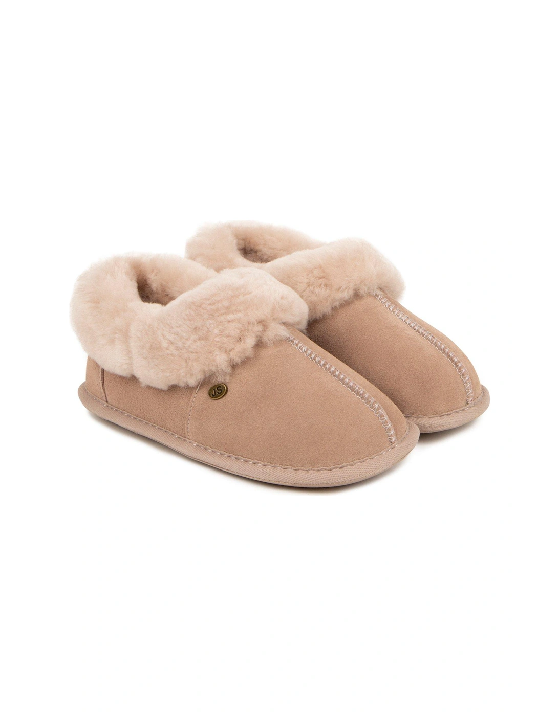 Full Back Sheepskin Slipper - Cream, 2 of 1