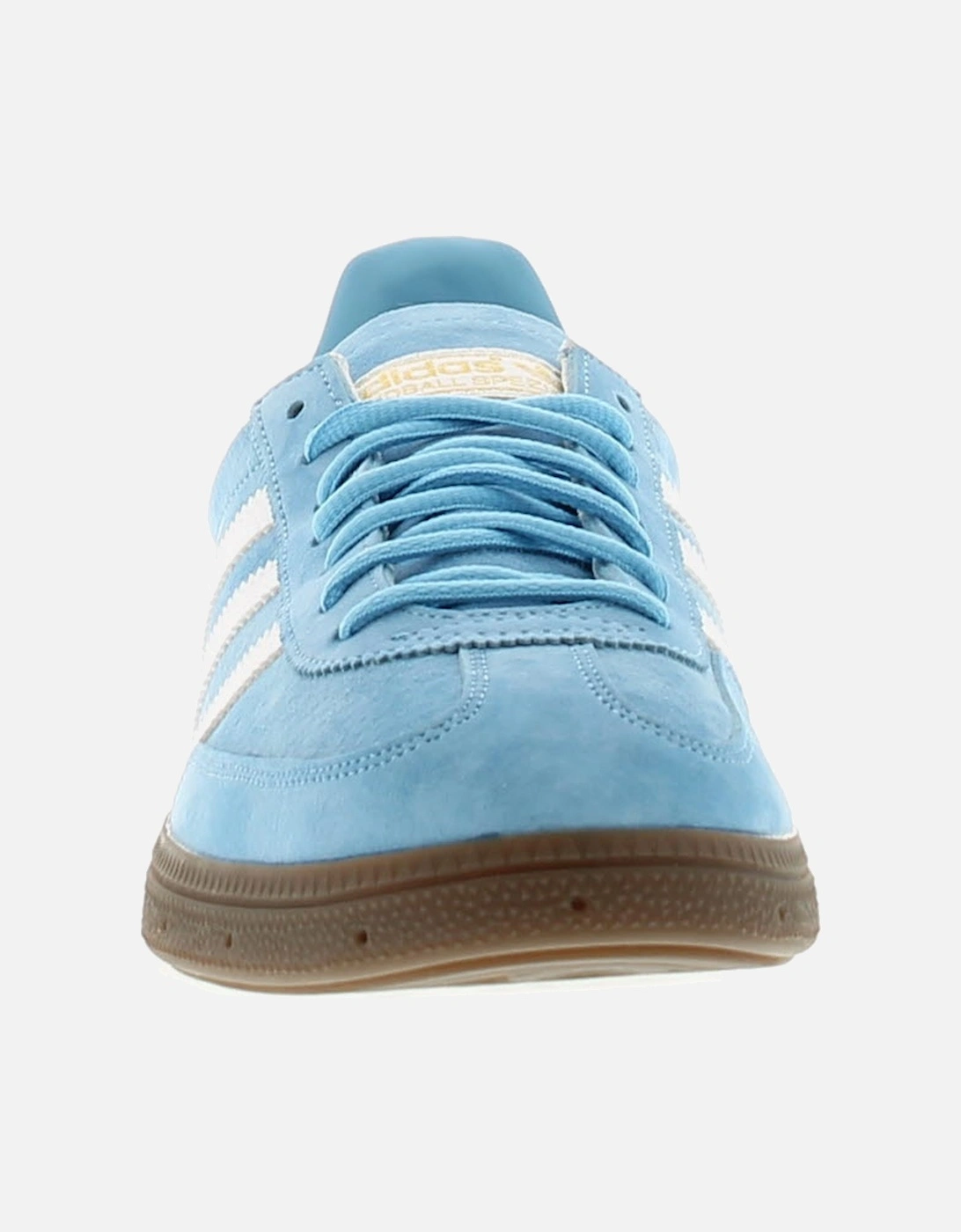 Mens Trainers Handball Spezial Leather Lace Up sky blue white U