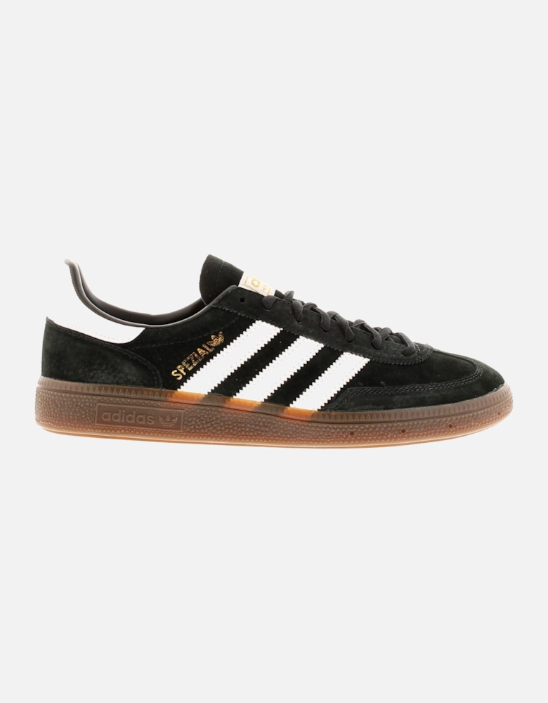Mens Trainers Handball Spezial Leather Lace Up black UK Size
