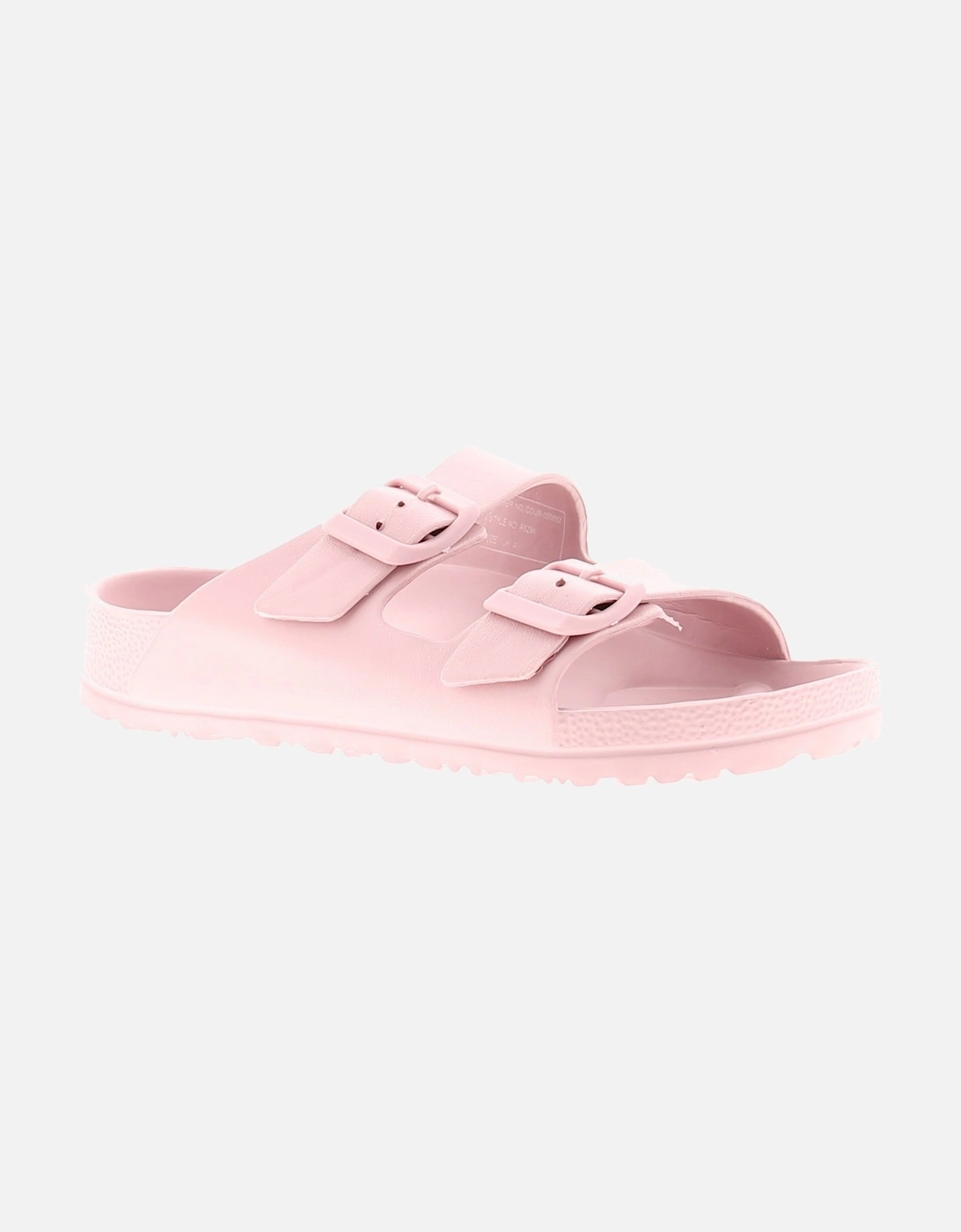 Girls Sandals Sliders Duplex Slip On pink UK Size, 6 of 5