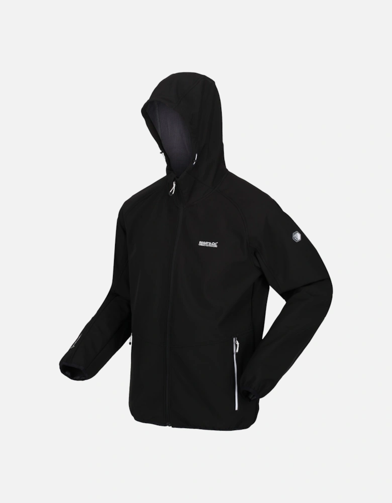 Adults Jacket Water Repellent Wind Resistant Arec iii Zip black UK Size