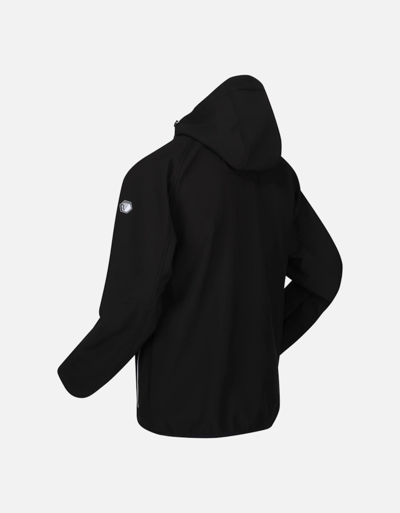 Adults Jacket Water Repellent Wind Resistant Arec iii Zip black UK Size