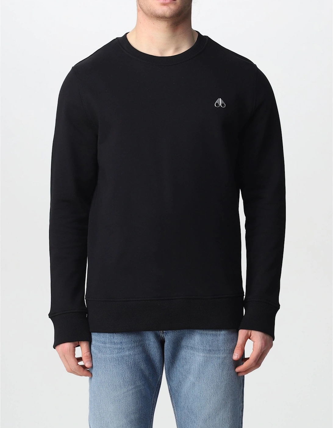 Cotton Greyfield Pullover Black Sweatshirt