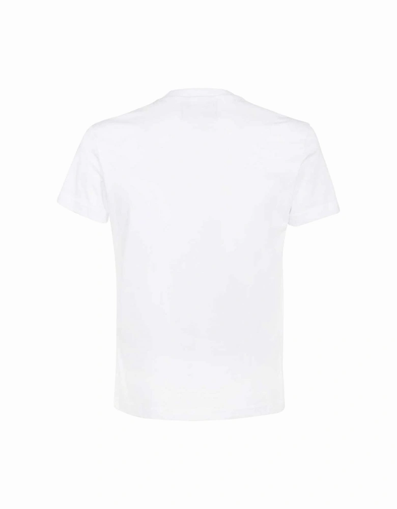 Cotton Printed Legacy Logo White T-Shirt