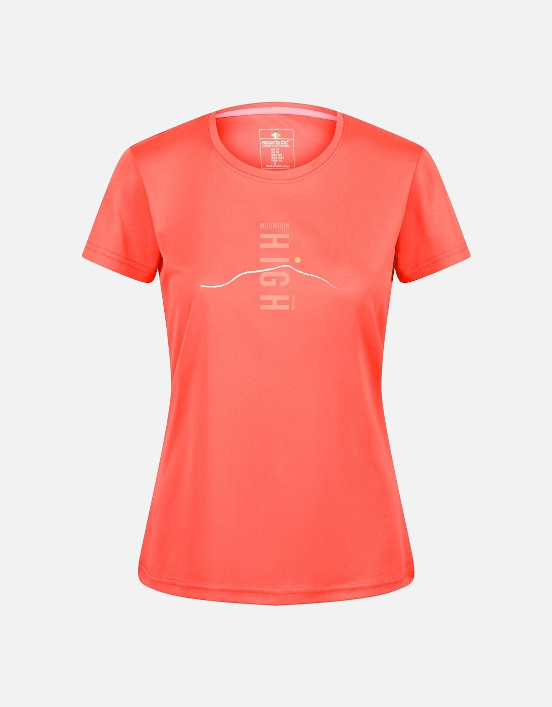 Womens/Ladies Fingal VI Mountain T-Shirt, 6 of 5