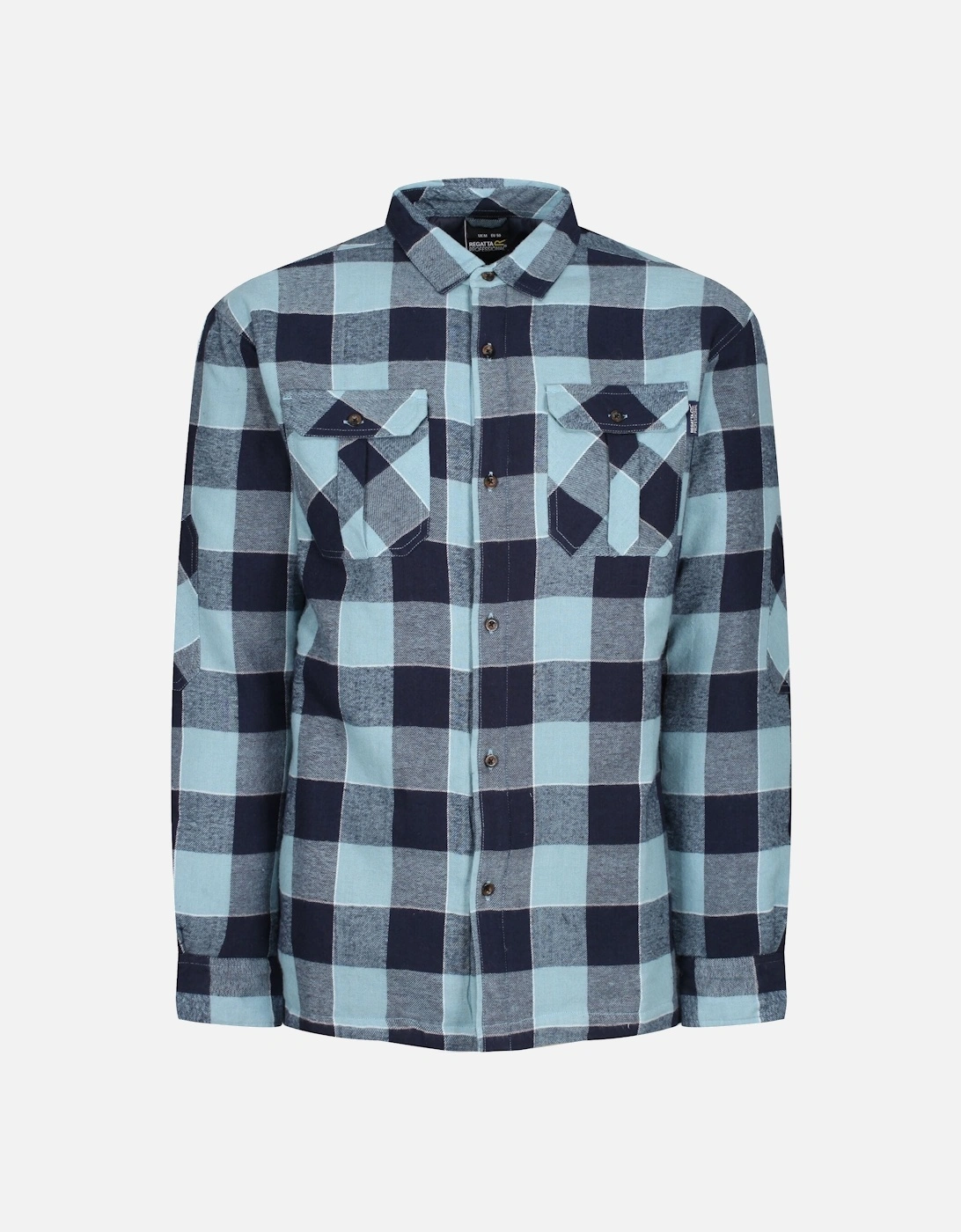 Mens Shelford Checked Padded Shirt, 6 of 5