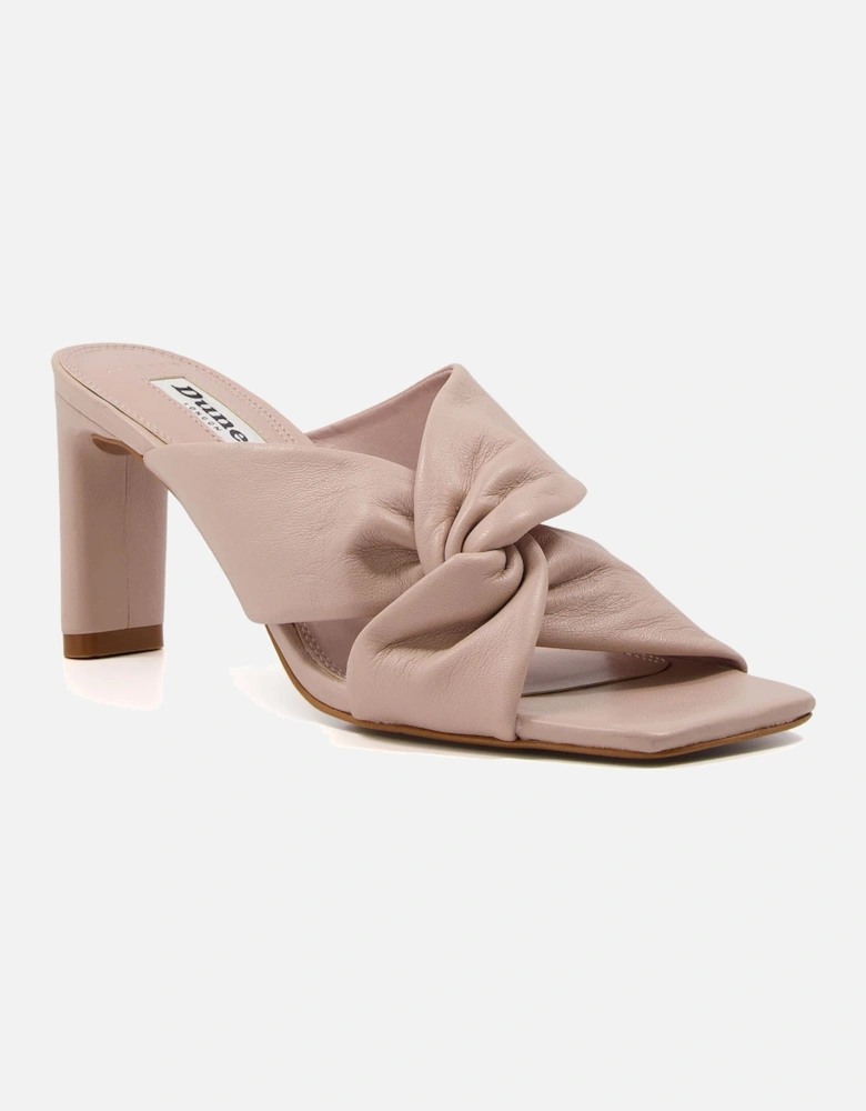 Ladies  Magnet - Wide Fit Knot Mule Sandals