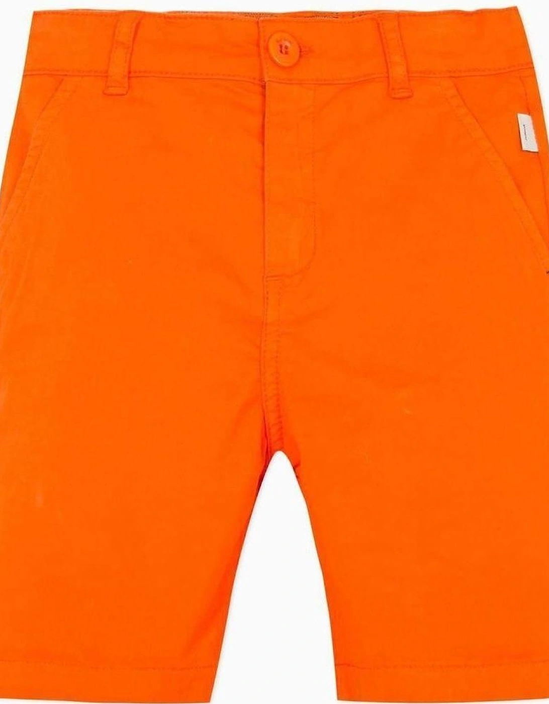 Boys Orange Shorts, 3 of 2