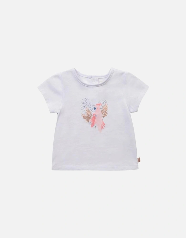 Girls White T-shirt