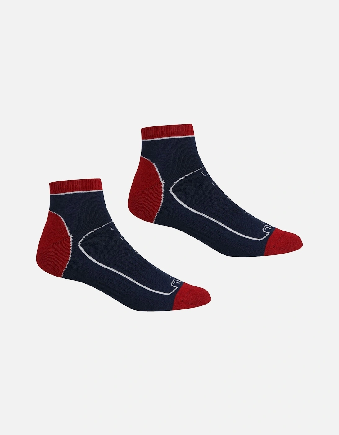 Mens Samaris Trail Ankle Socks (Pack of 2), 5 of 4
