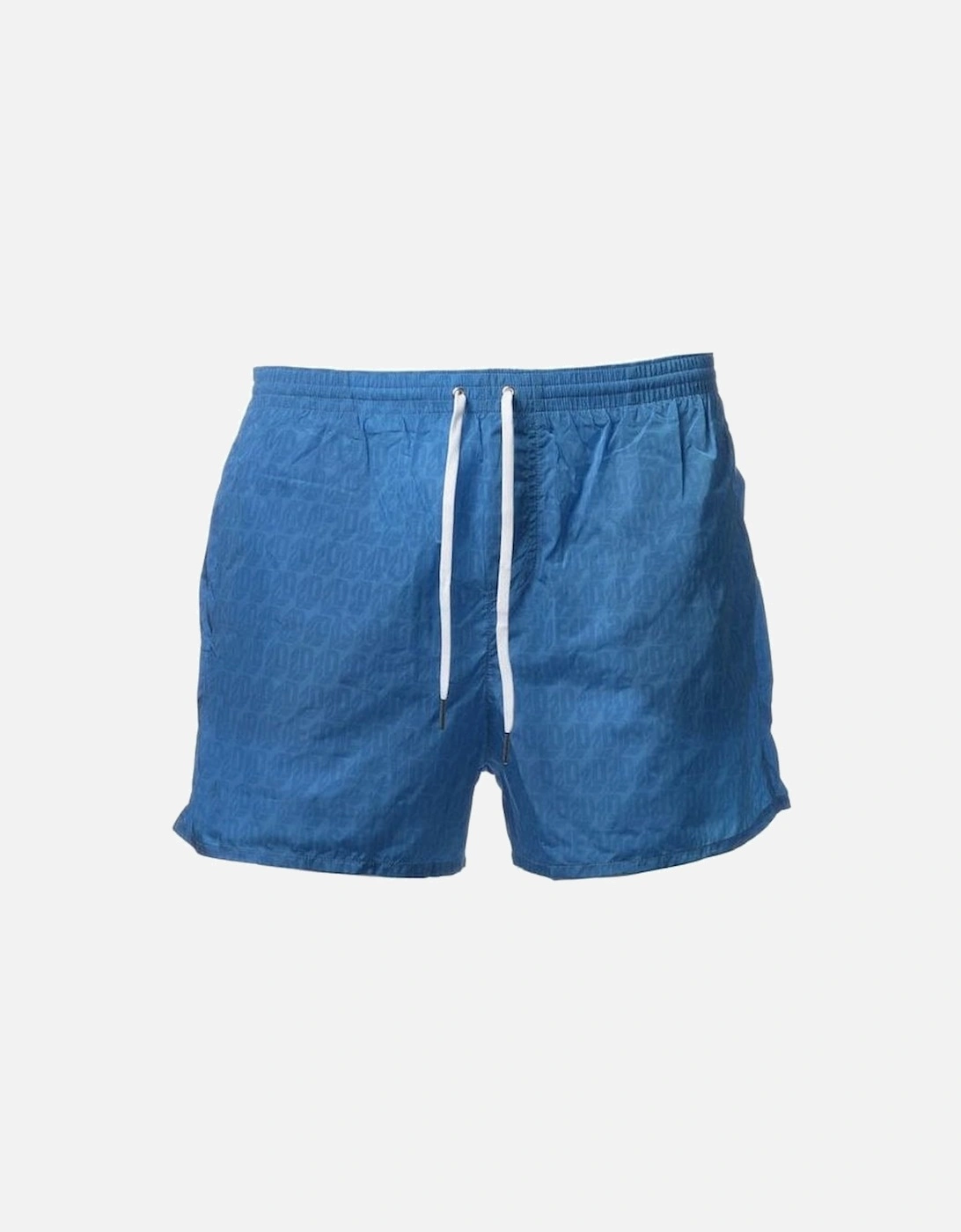 Allover D2 Logo Blue Swim Shorts, 3 of 2