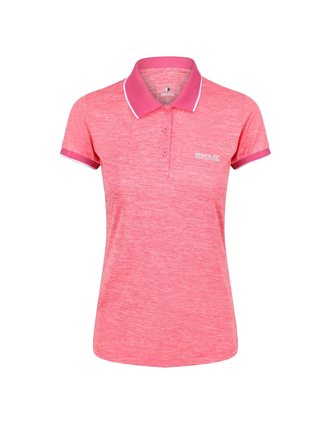 Womens/Ladies Remex II Polo Neck T-Shirt, 6 of 5