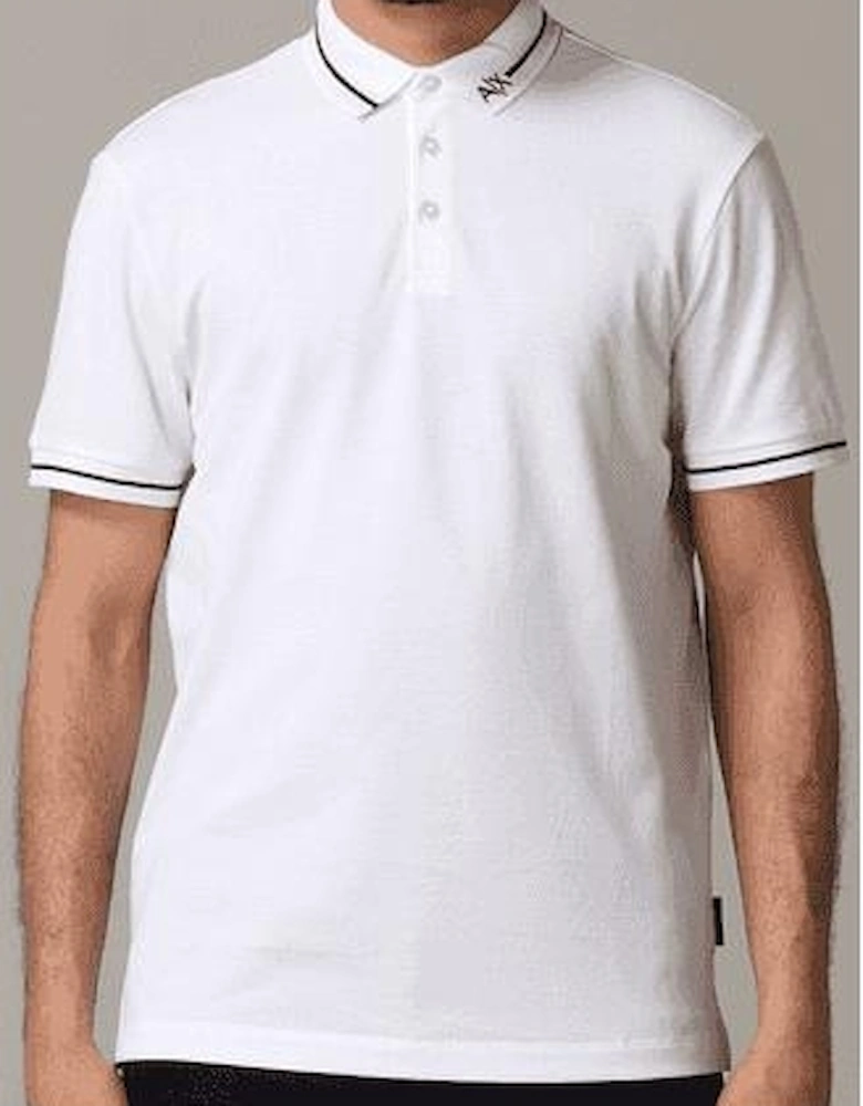 Cotton White Polo Shirt