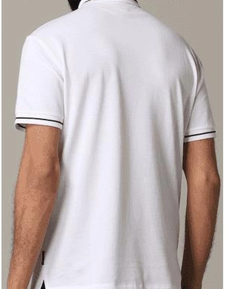 Cotton White Polo Shirt