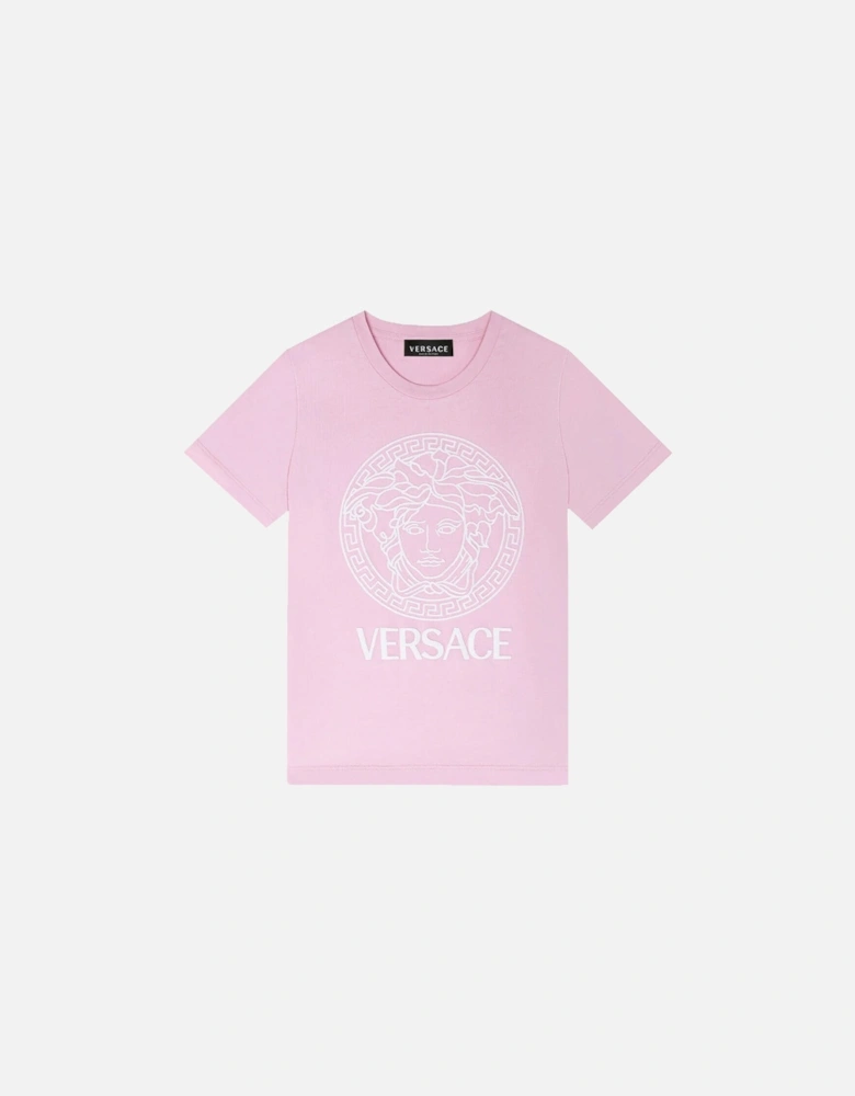Girls Medusa T-Shirt Pink