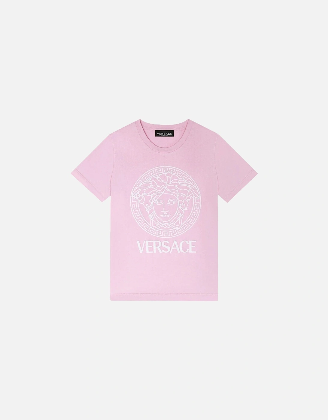 Girls Medusa T-Shirt Pink, 4 of 3