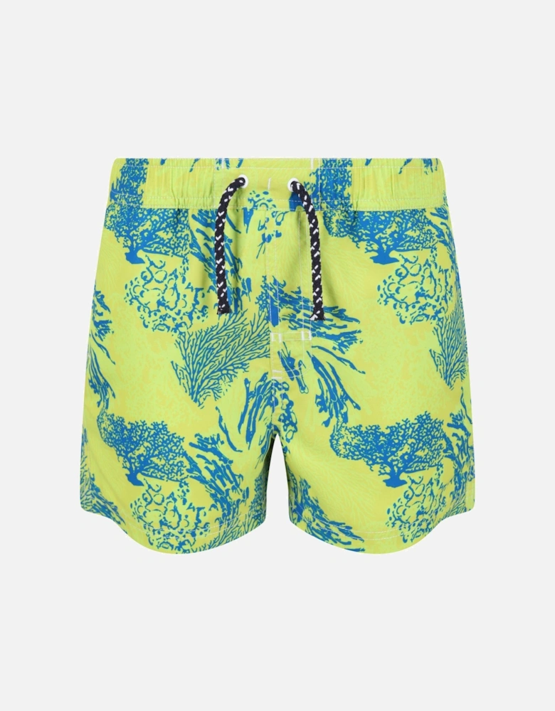 Boys Skander II Coral Swim Shorts