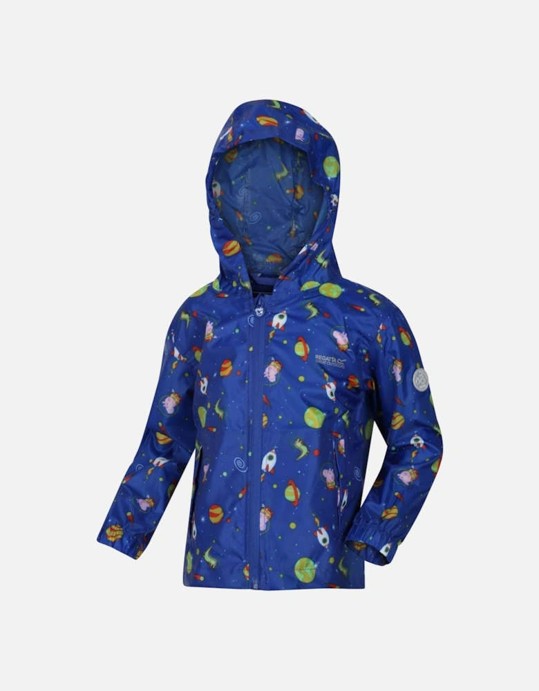 Childrens/Kids Peppa Pig Cosmic Packaway Raincoat