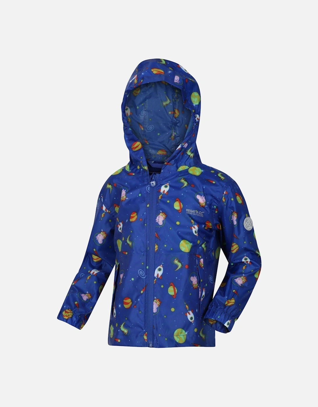 Childrens/Kids Peppa Pig Cosmic Packaway Raincoat