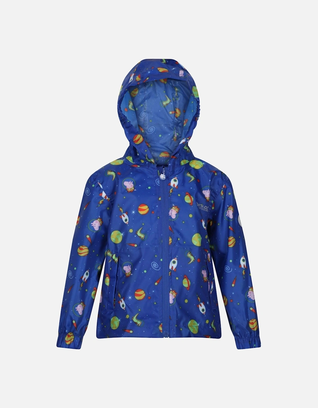 Childrens/Kids Peppa Pig Cosmic Packaway Raincoat, 6 of 5