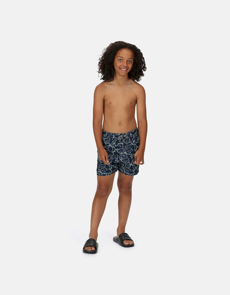 Boys Skander II Shark Swim Shorts