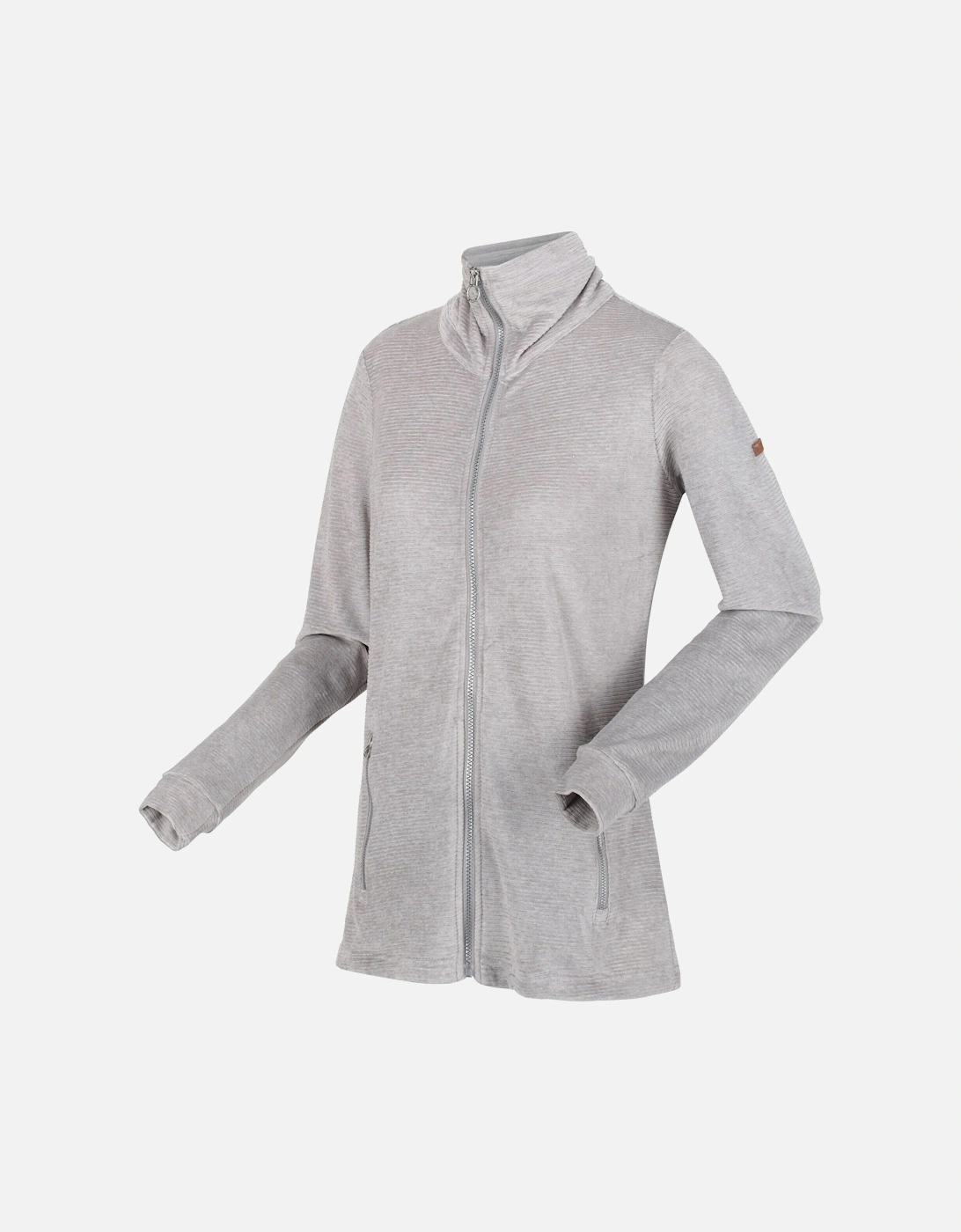 Womens/Ladies Everleigh Textured Full Zip Fleece Jacket