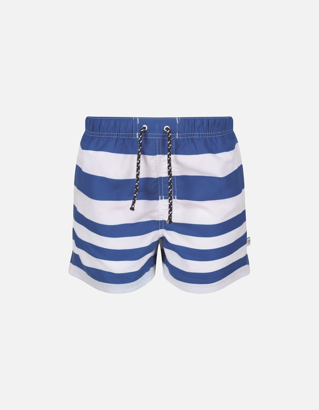 Boys Skander II Striped Swim Shorts, 6 of 5
