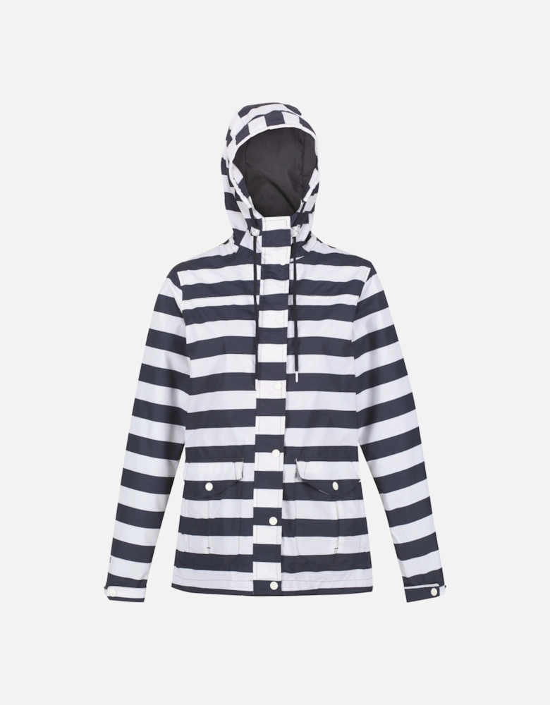 Womens/Ladies Bayarma Striped Lightweight Waterproof Jacket