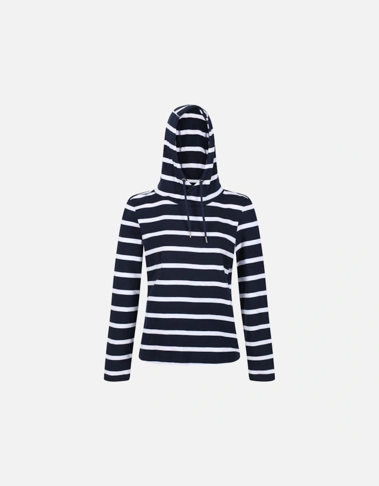 Womens/Ladies Maelys Stripe Hoodie